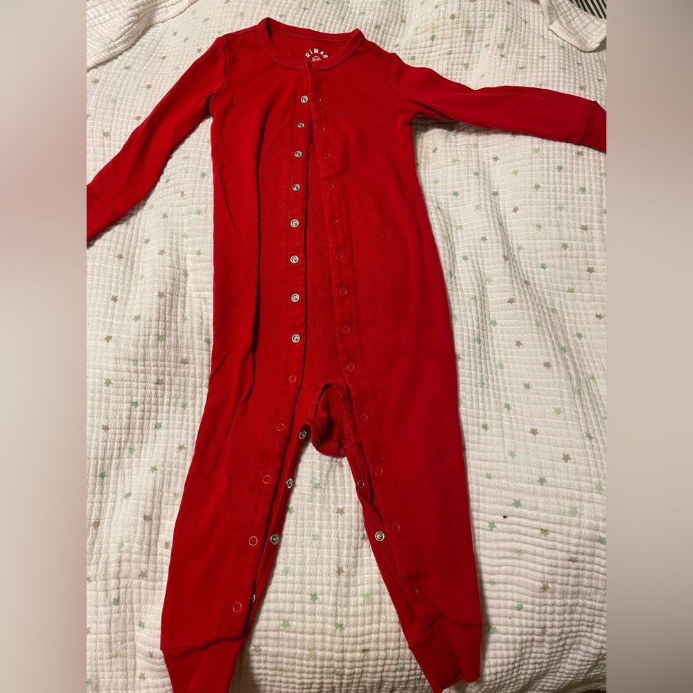 Primary 18-24 month snap closure PJs NEW